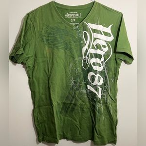 Aeropostale green shirt